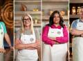 Masterchef contestants (from left) Stephen Dennis, Sue Bazely, Sumeet Saigal and Josh Perry. Pictures supplied