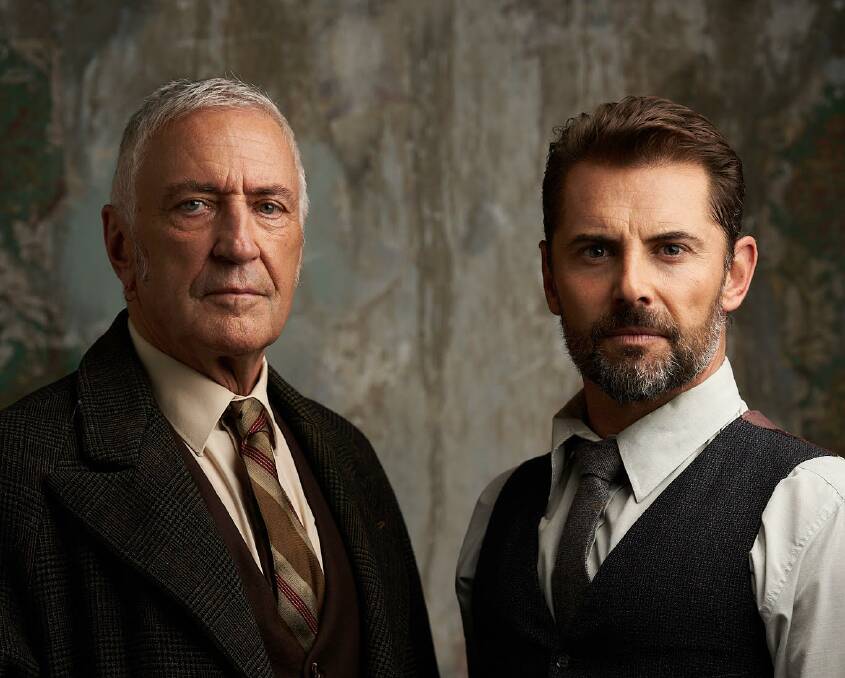 John Waters and Daniel MacPherson will start in The Woman in Black. Picture by James Reiser