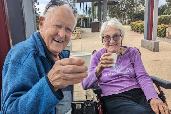 Gwen and Jack O'Malley will celebrate their 69th wedding anniversary on April 30. Picture supplied