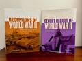 The covers of Deceptions of World War II by Peter Darman and Secret Heroes of World War II by Eric Chaline. Picture by Anne Bowles