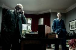 Anthony Hopkins (left) and Matthew Goode (right) respectively star as Sigmund Freud and C.S. Lewis in Freud's Last Session. Picture supplied
