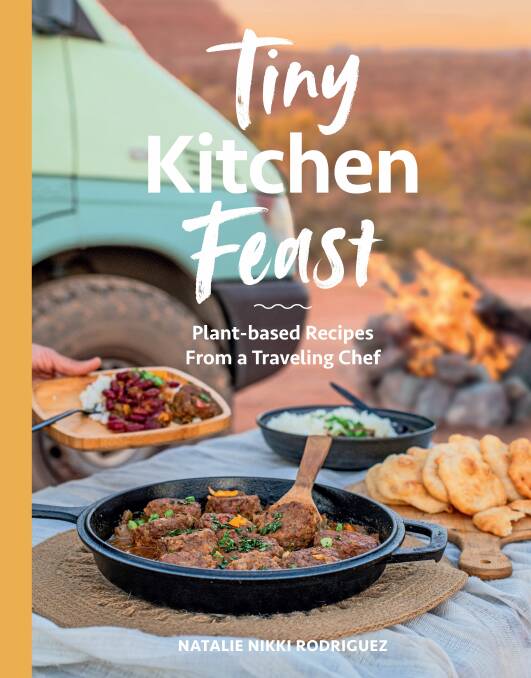 The cover of Tiny Kitchen Feast by Natalie Rodriguez. Picture supplied