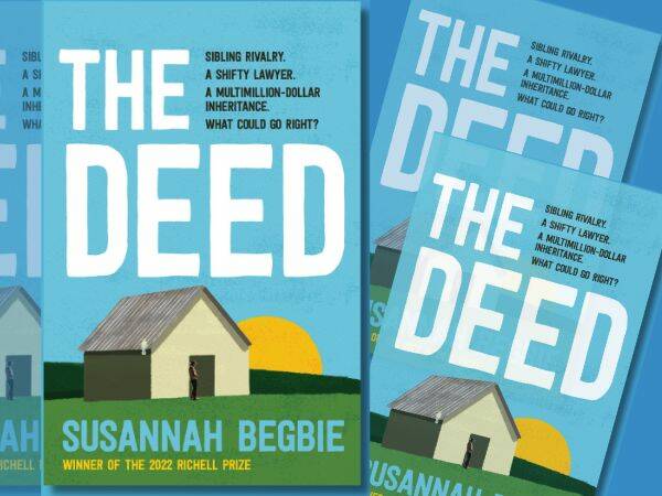 The cover art to Susannah Begbie's The Deed. Picture supplied