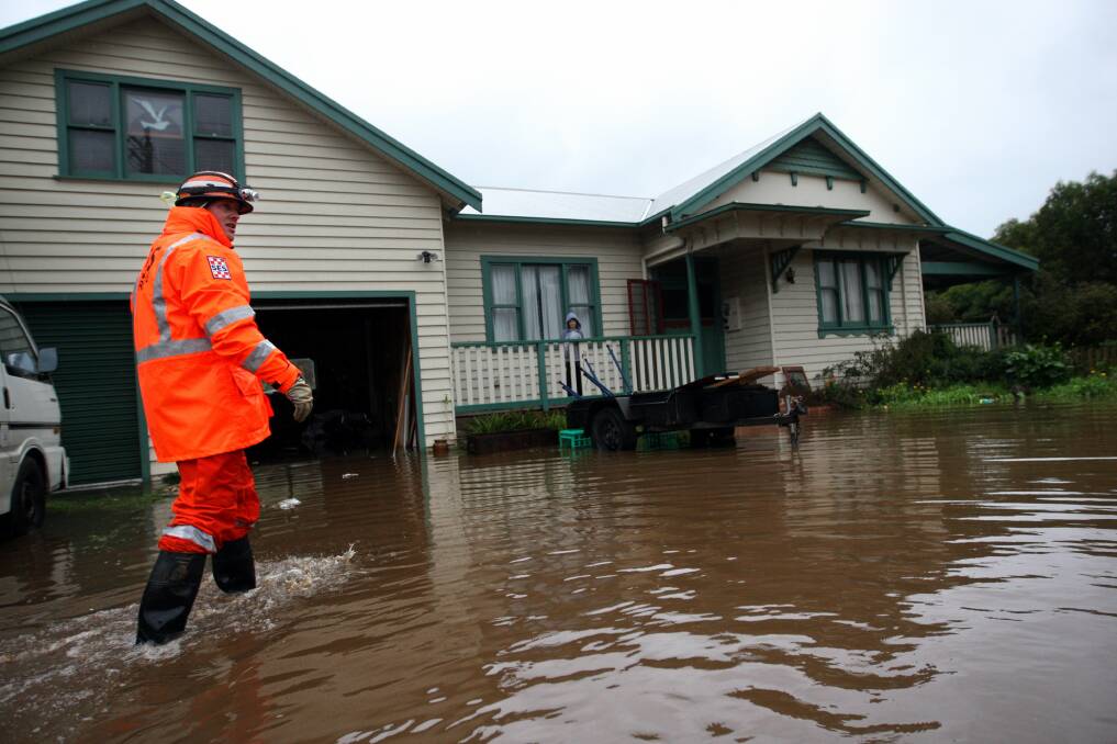 Acting decisively and having a plan will help you navigate situations including bushfires and floods. File picture