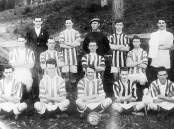The Balgownie Rangers have been confirmed as the oldest registered football club in the country. Pictured are team members in 1921. Picture credit Travis Faulks