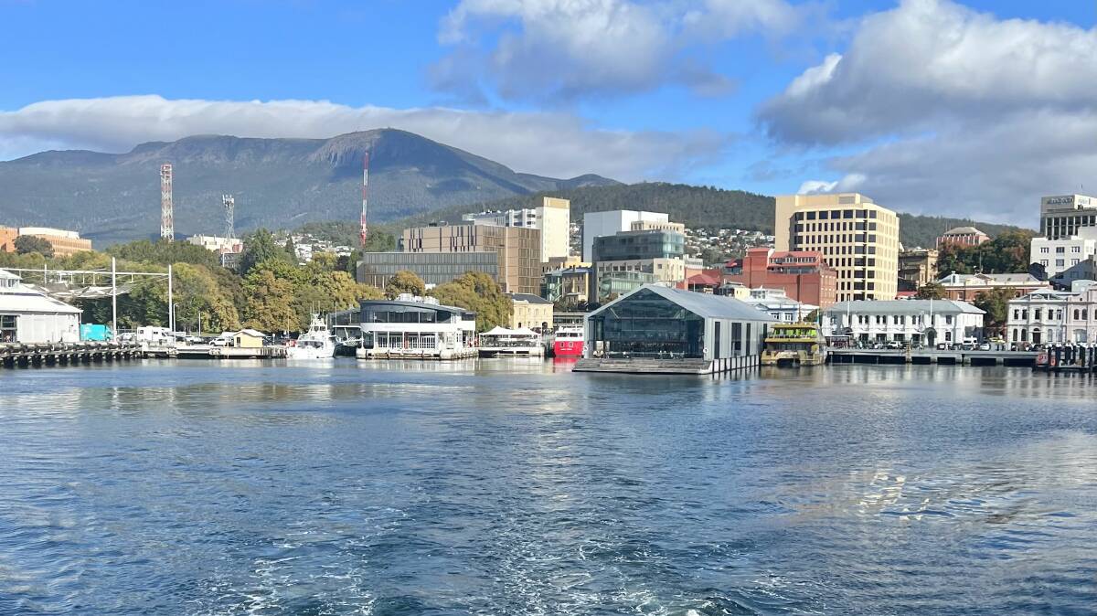 Hobart harbour. Picture: Akash Arora