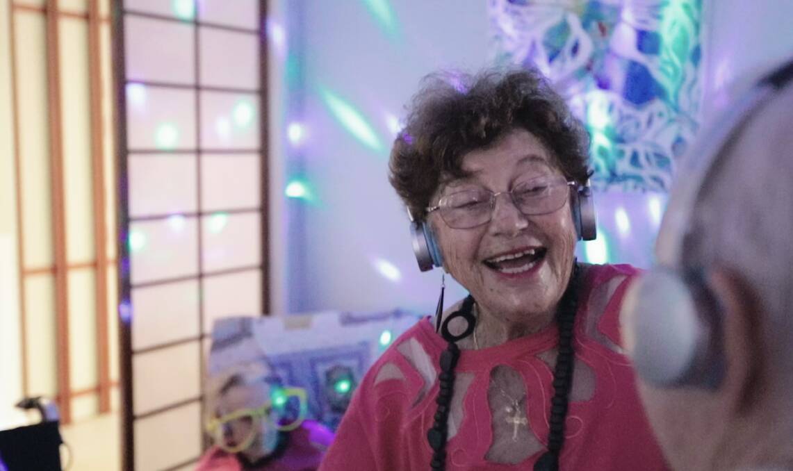 MUSIC TO THE EARS: Silent discos for seniors living in Feros Care’s residential villages are part of its Grow Bold philosophy, which was recognised at the Better Practice Awards.