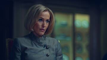 Gillian Anderson plays Newsnight's lead anchor, Emily Maitlis. Picture Netflix
