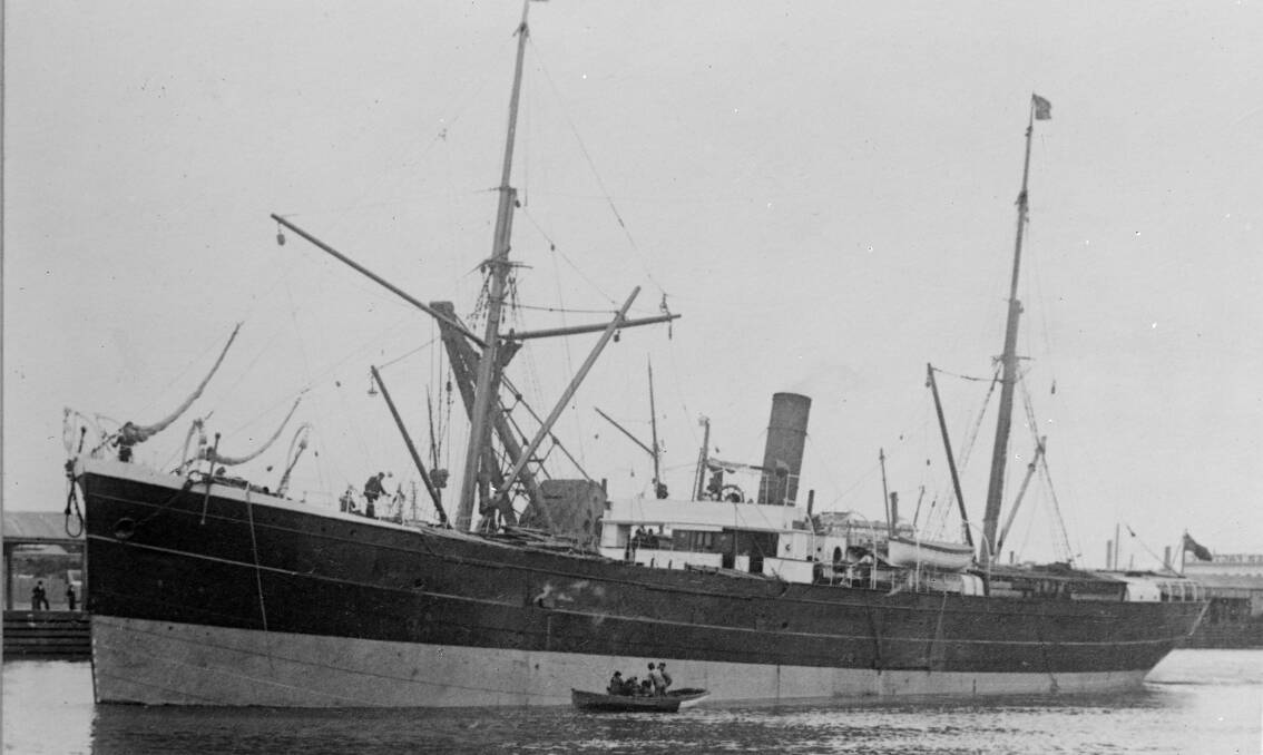The Nemesis disappeared with all hands off the Illawarra in 1904. Pictured supplied by State Library of Victoria