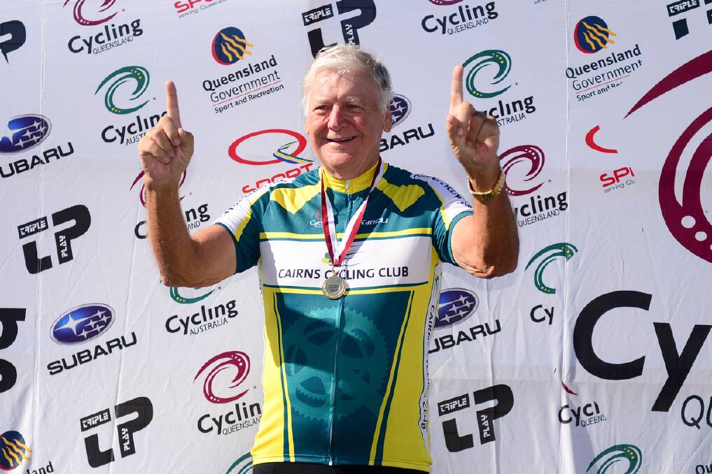 MASTER - Jeffery Hartley is donning the green and gold at age 74.
