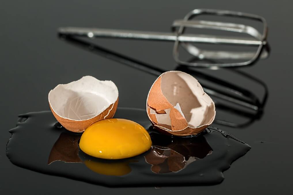 ROTTEN - Take care with raw or undercooked eggs.