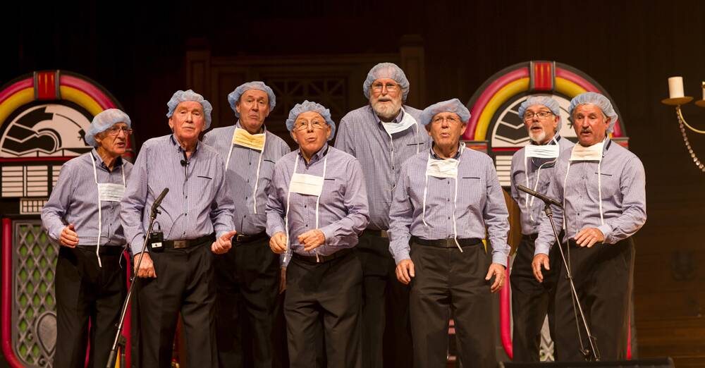One of last year's star acts, the hilarious and musical Laugh At Life acappella group
