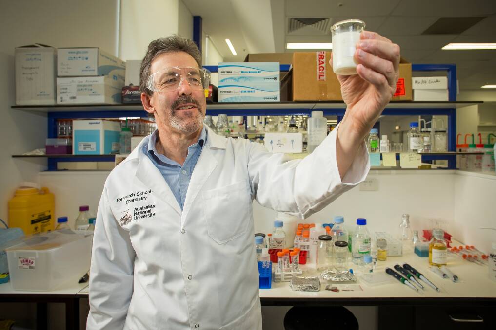 ANU's Professor John Carver's UHT milk research linked to Alzheimer's and Parkinson's. Photo: ANU