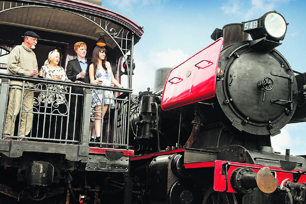 GOLDEN AGE – Step back in time on the Victorian Goldfields Railway.