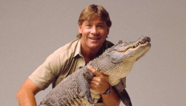 Steve Irwin was the inaugural recipient in the posthumous category of the Queensland Greats Award. Image Sydney Morning Herald.