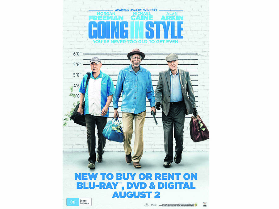 Morgan Freeman, Michael Caine and Alan Arkin star in Going in Style.