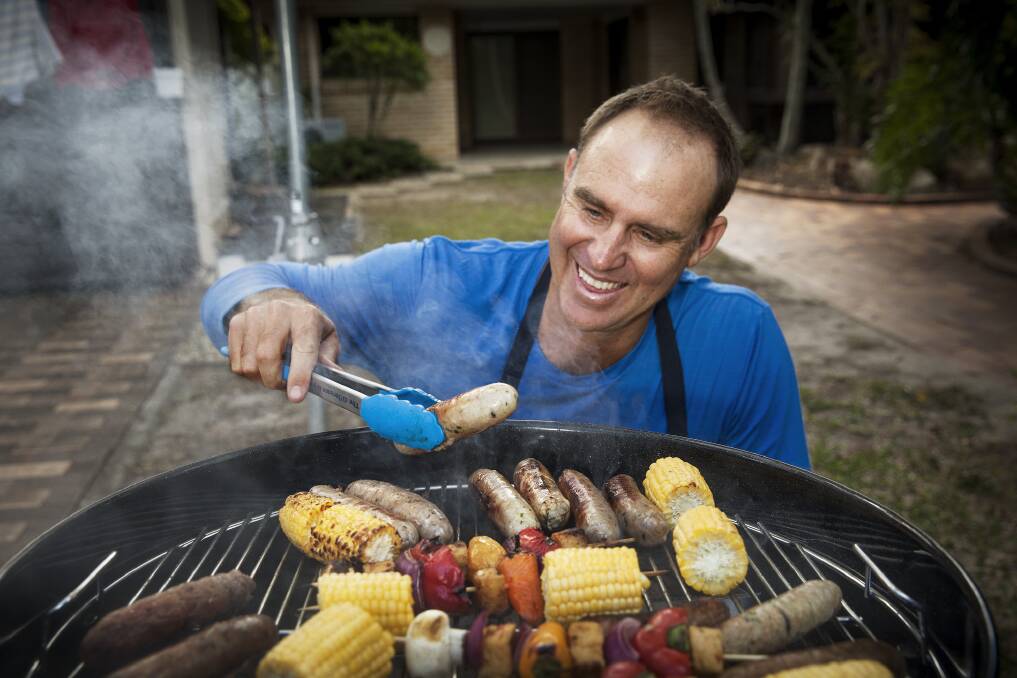 Matthew Hayden is happy to fire up his barbie and raise funds for prostate cancer research at the same time.