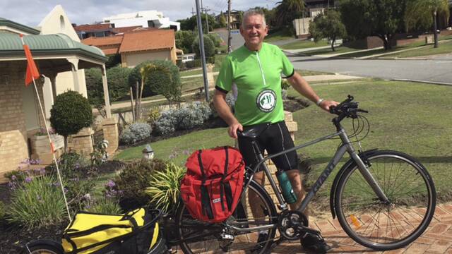 KNOW YOUR NEIGHBOUR – Bernie Durkin wants neighbours across Australia to connect with each other, and he’s pedalling from Perth to Sydney to spread the word.
