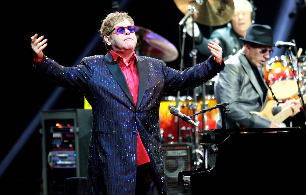 ROCKET MAN - Elton John is coming back to Australia to wow audiences. Photo: Edwina Pickles.