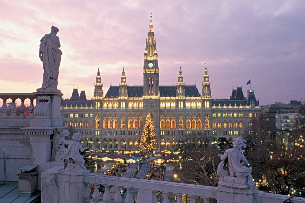 Enjoy Vienna's Christmas markets.