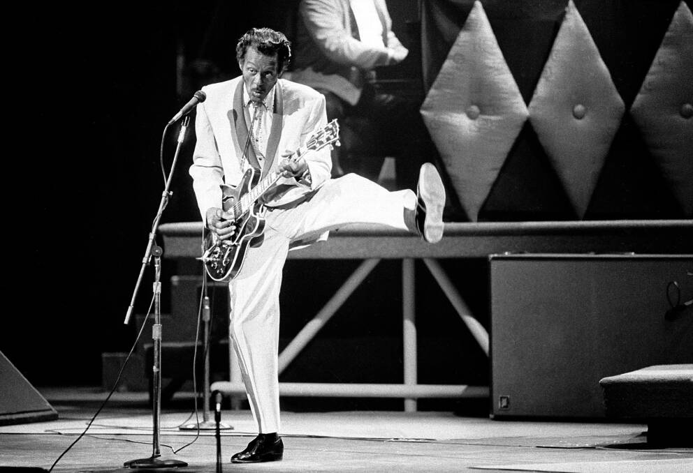 Chuck Berry died at the age of 90. Photo: AP/James A. Finley.