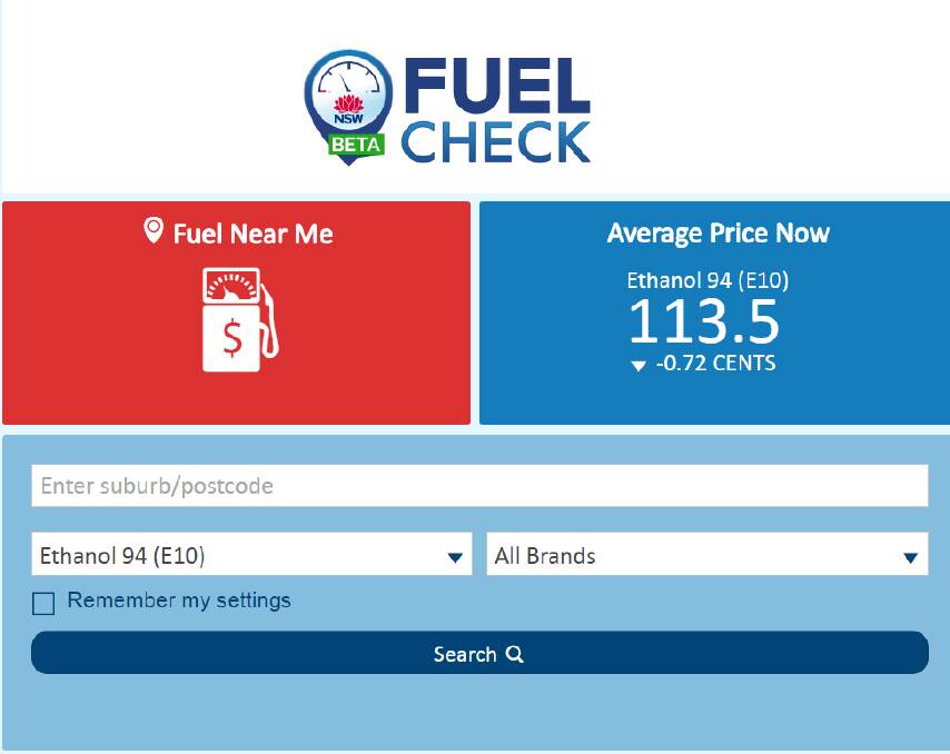 Real-time information on fuel prices throughout NSW.