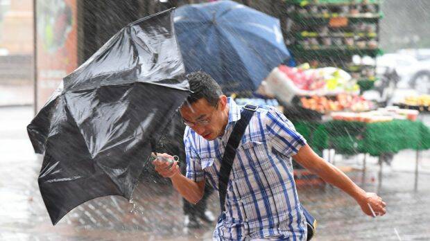 The wettest Sydney March in decades is headed for a soggy end. Photo: Peter Rae