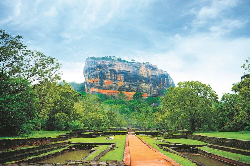 SMALL ISLAND BIG FUN: Sigiriya, the Lion's Rock, is a must see when visiting Sri Lanka.