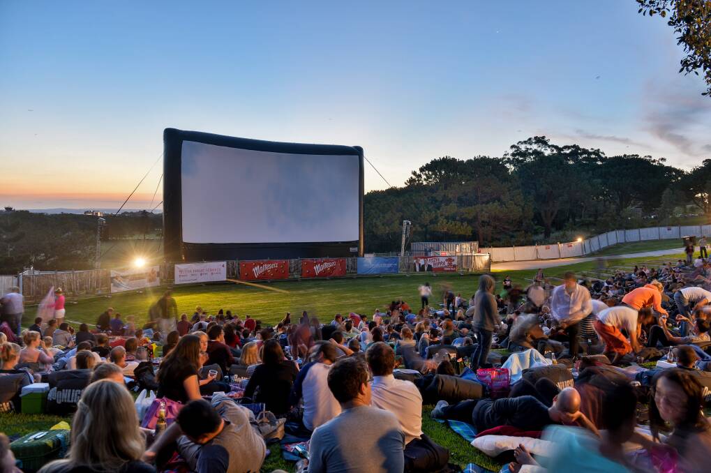 Audiences can experience the magic of the big screen under the moonlight.