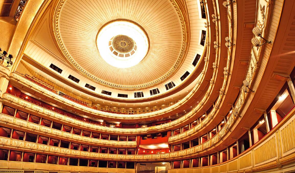 The Vienna Opera House.