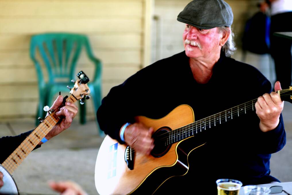 PICK ME UP – Peter Cahill hopes other men will join guitar group The Pickers.