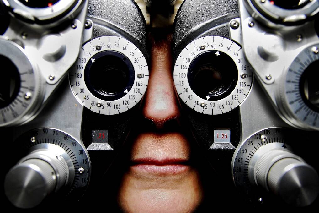 EYE TEST - Get checked for glaucoma before its too late.