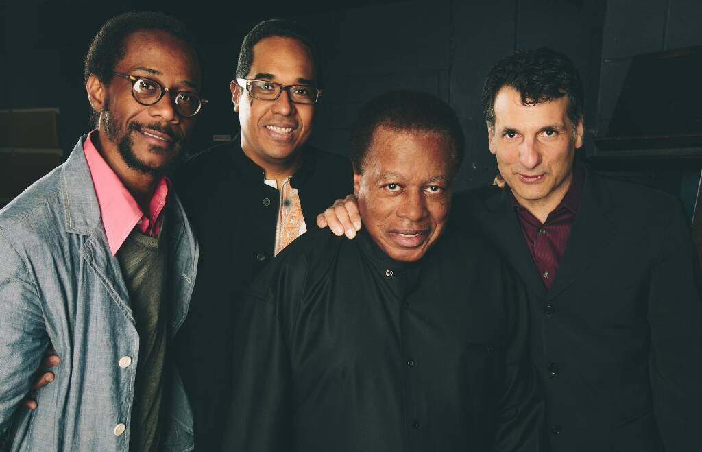 SMOOTH SOUND – The Wayne Shorter Quartet, from left, Brian Blade, Danilo Perez, Wayne Shorter and John Patitucci. Photo: Erica Gannett.