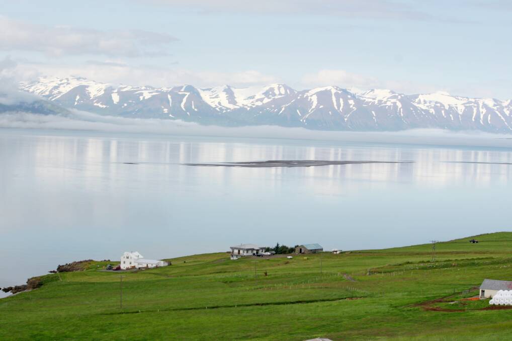 Iceland's stunning landscape.