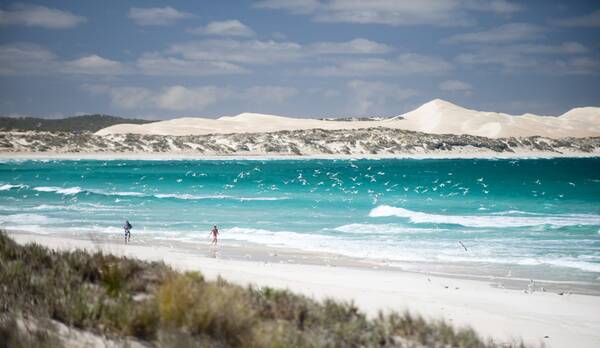 PURE PARADISE: South Australia's pristine beaches, including Coffin Bay National Park in the Eyre Peninsula, wowed Lonely Planet authors. Photo: South Australian Tourism Commission