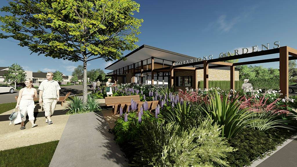 An artist's impression of the new Cooranbong Gardens.