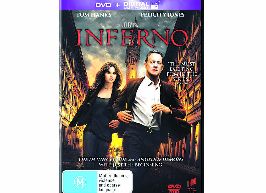 Tom Hanks and Felicity Jones star in Inferno.