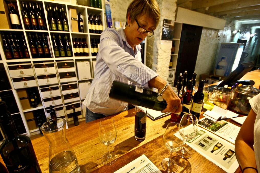 WINE NOT? Stop off at Sevenhills Cellars in the Clare Valley.