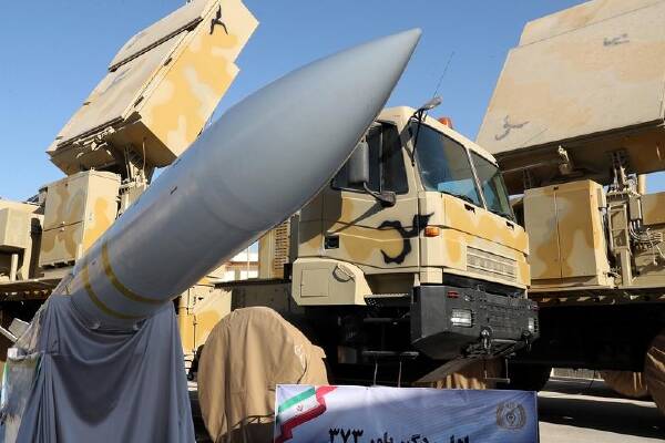 Iran's military fired air defence batteries amid reports of explosions near Isfahan. (EPA PHOTO)