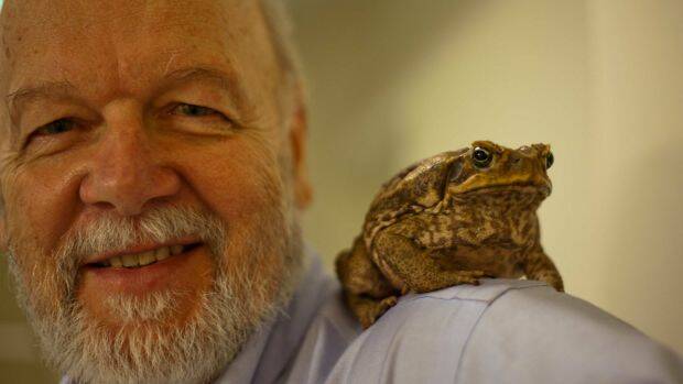 Professor Rick Shine is a cane toad expert. Photo: Supplied