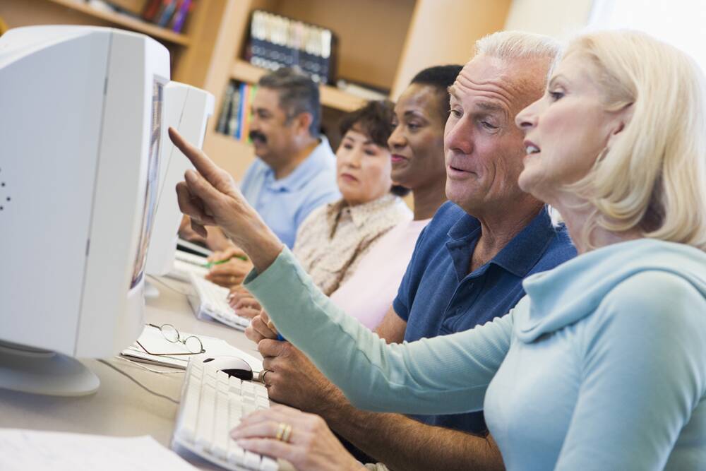 The new module will help seniors brush up on their internet banking skills.