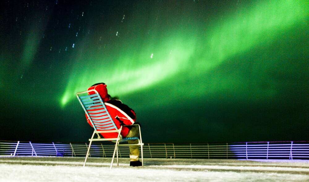 Rug up to see the Northern Lights.