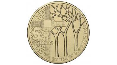 Commemorative collectible coin to remember those soldiers who fought and died during the Battle of Long Tan.