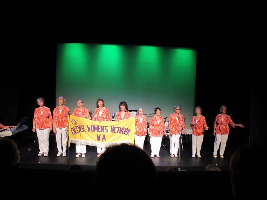 STEPPING OUT – The OWN WA Theatre Group performed at the national conference.