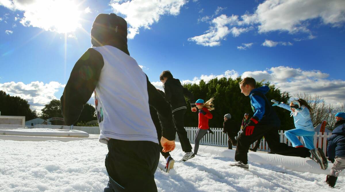SNOW BUSINESS – Hunter Valley Gardens will be transformed into a winter wonderland.