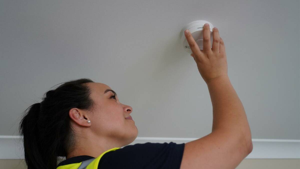 New program provides free smoke alarms for at-risk Victorians in rural and regional areas. Picture CFA