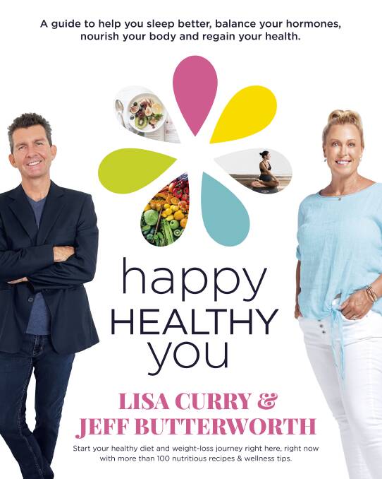 Lisa Curry and Jeff Butterworth have published a new book on how to nourish the body. Picture supplied