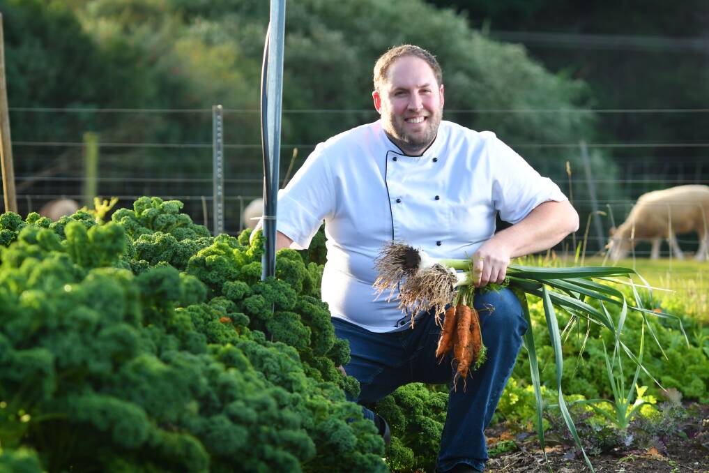 Shane Pearl, executive chef at Guide Falls Farm, is hoping to run cooking masterclasses at Grazings in the future. Photo: Brodie Weeding