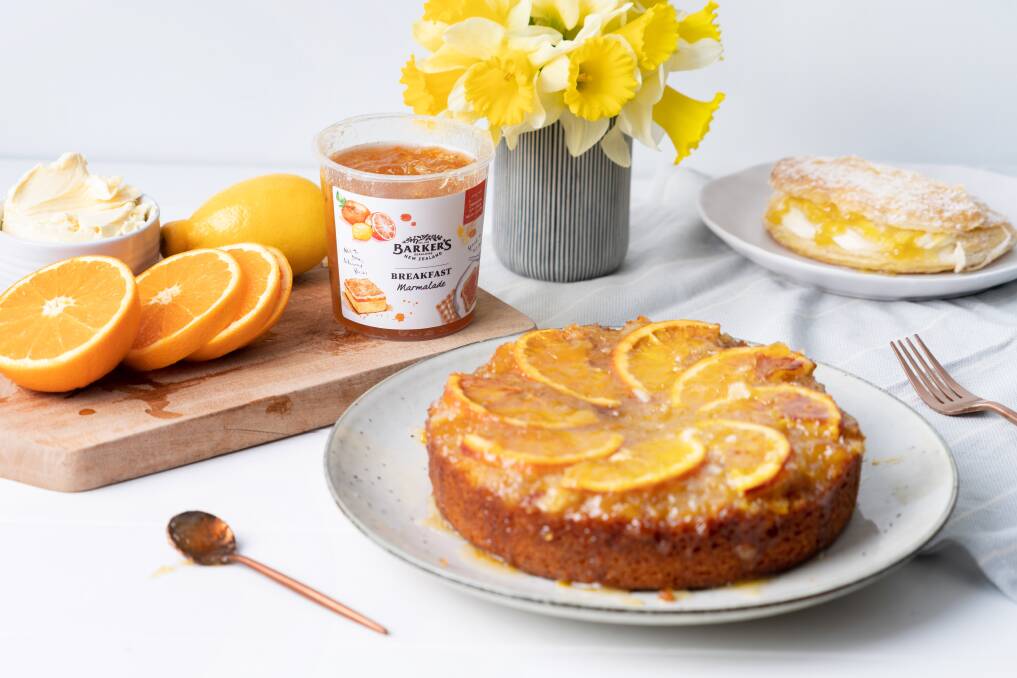 Breakfast Marmalade and Coconut Cake. Picture supplied
