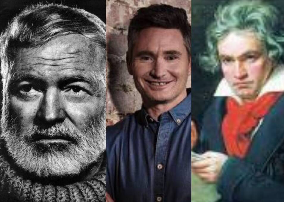 IRON OVERLOAD: Ernest Hemmingway, Dave Hughes and Beethoven all developed haemochromatosis.
